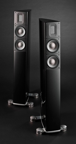 Raidho X2t black high gloss pair